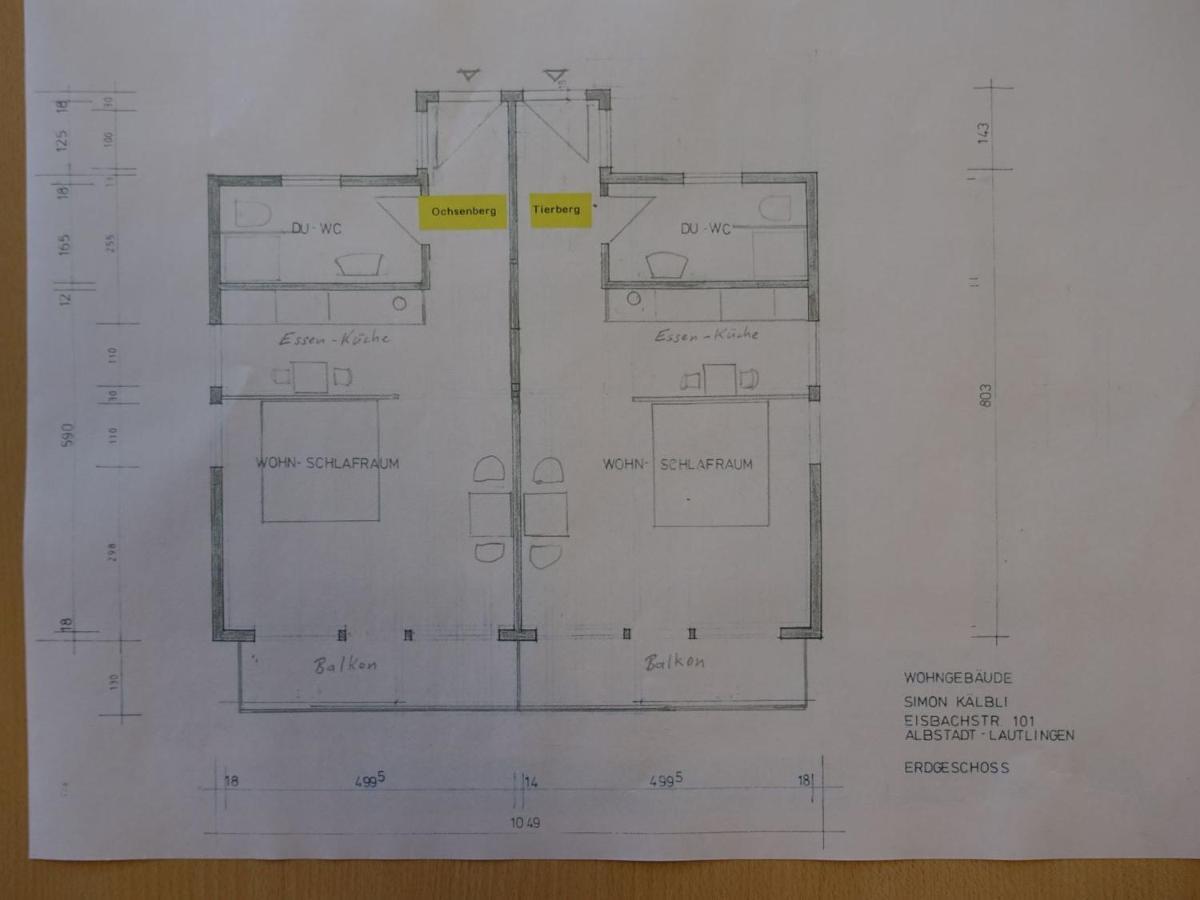Ferienhaus Albzeit Albstadt Zewnętrze zdjęcie